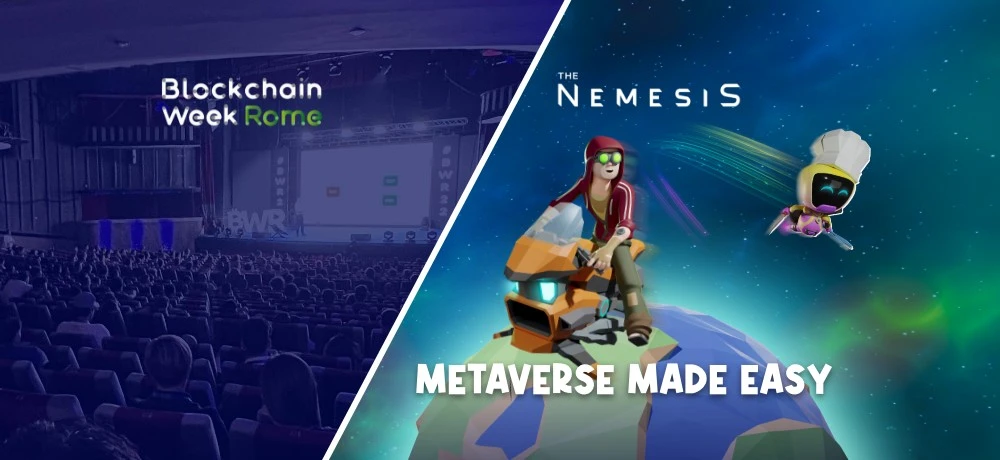 The Nemesis sponsors the Blockchain Week Rome 2023